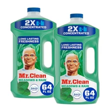 Mr. Clean 64 oz. Meadows and Rain Scent with Febreze All-Purpose Cleaner 2-pack
