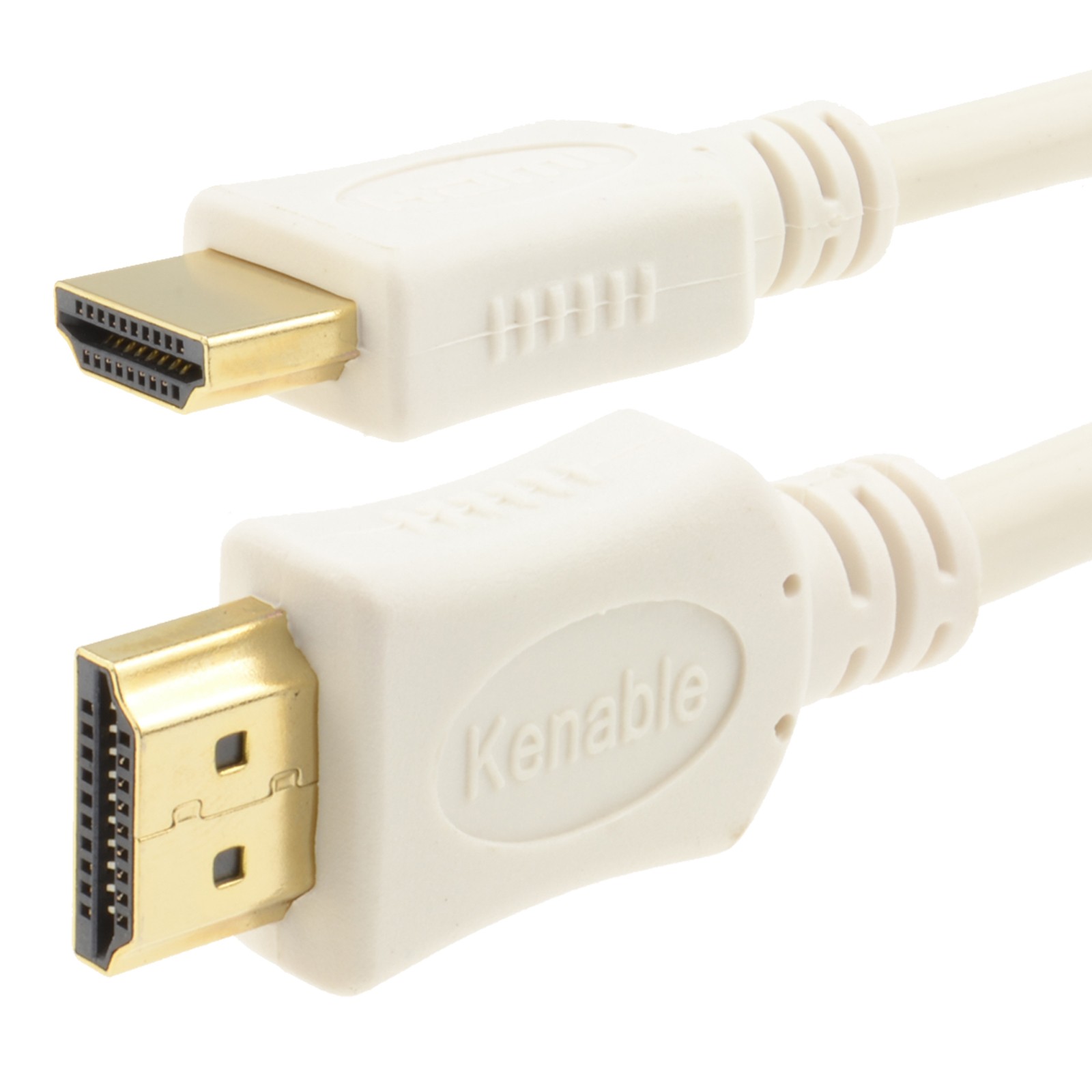 1m HDMI 1.4 High Speed Cable for 3D TV with Ethernet & ARC White [006513]