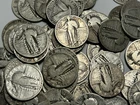 1926 TO 1930 FULL DATE STANDING LIBERTY QUARTER  LOT / 104 COINS / $26 FACE