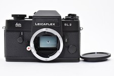 Meter Works MINT   Leicaflex Leica Flex SL2 black Chrome Film Camera From JAPAN
