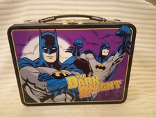 2007 THE DARK KNIGHT LUNCHBOX WITH NO THERMO, TELEVISION MOVIE SERIES SHOWS