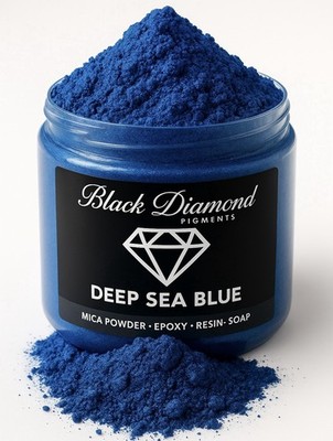 Black Diamond Pigments  | Deep Blue Sea is a premium professional pigment