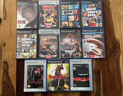 Sony Playstation 2 PS2 Spiele Sammlung in OVP mit Anleitung