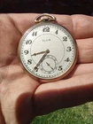 Antique Elgin Pocketwatch 1938 Works Very Clean