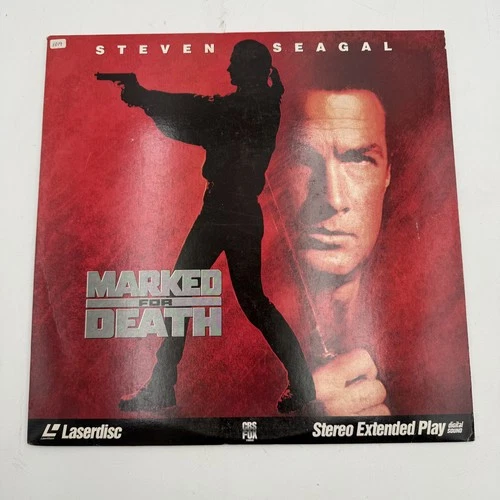 Marked for Death Steven Seagal Extended Play Laserdisc Movie