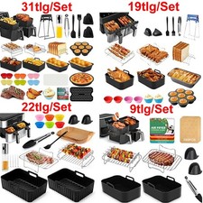 31PCS Heißluftfritteuse Airfryer Zubehör f�...