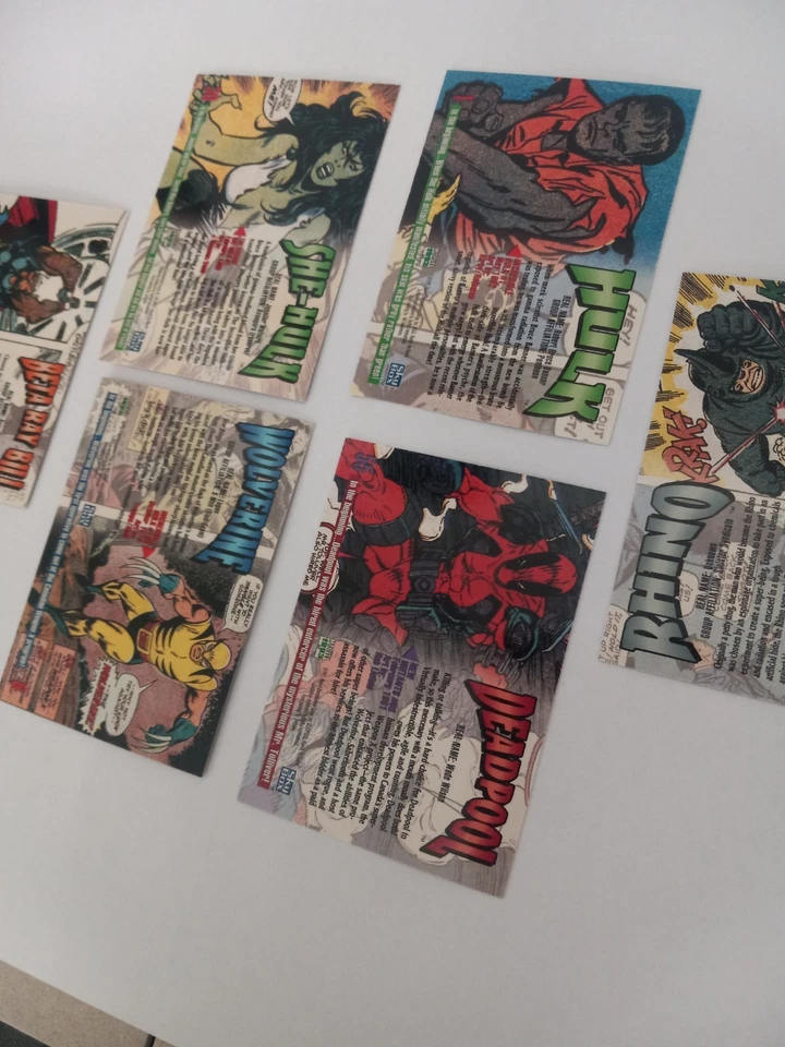 BOX FRESH & TESTED 4 SEALED PACKs 1993 MARVEL MASTERPIECES SKYBOX TRADING CARD - Image 3 of 4