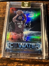 2025-26 Topps 3 Three Ice Water Gold #IW19 Donovan Mitchell /10 Cavaliers