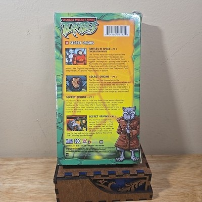 Teenage Mutant Ninja Turtles VHS– Secret Origins | eBay