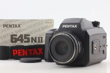  Top MINT PENTAX 645 NII N II Film Camera SMC FA 75mm F2.8 Lens 120 Back JAPAN