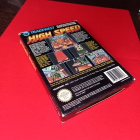 NINTENDO NES HIGH SPEED PINBALL COMPLETO BOXED CIB PAL B ESP