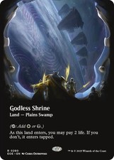 Foil - Godless Shrine (Borderless) - 280 - Edge of Eternities - NM