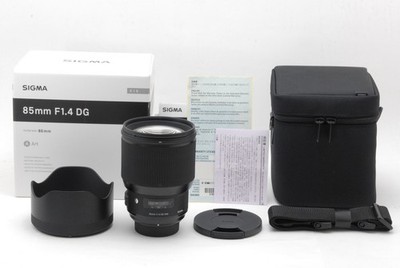 [Fast unbenutzt] Sigma 85mm F1.4 DG HSM Art Objektiv für Nikon F aus JAPAN
