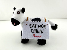 Chick-Fil-A Cow Plush Standing Eat Mor Chikin Promotional 2024