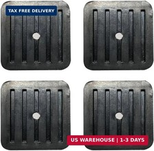 4 Pack Mini Split Anti-Vibration Pads Wall Mounting Bracket Isolator Rubber Pad