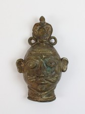 Mukha Linga Indien Bronze Shiva-Maske (488-7 I8)