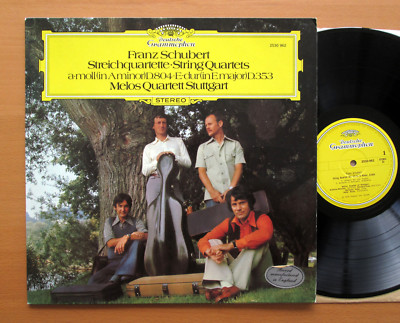 DG 2530 962 Schubert String Quartet D804 D353 Melos Quartet 1975 NM/EX Stereo