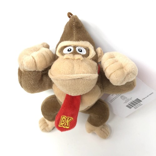 Nintendo Super Mario Soft Plush - DONKEY KONG 8” NEW! - Picture 2 of 4