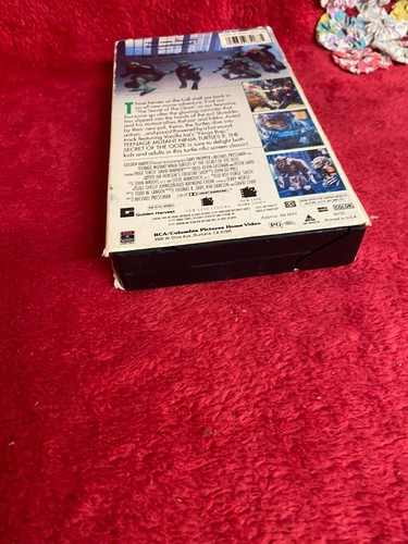 Teenage Mutant Ninja Turtles II: The Secret of the Ooze VHS Tape - Picture 6 of 6