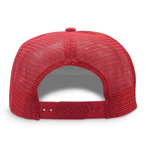 Trucker Hat Foam Mesh Baseball Cap Snapback Adjustable Plain Solid Men Sport Cap - Picture 30 of 126