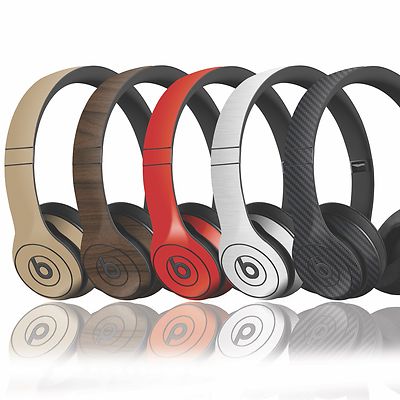 Textured Skin Sticker For Dre Beats Solo 1 2 3 Finishes In Carbon Wood Matt Ebay