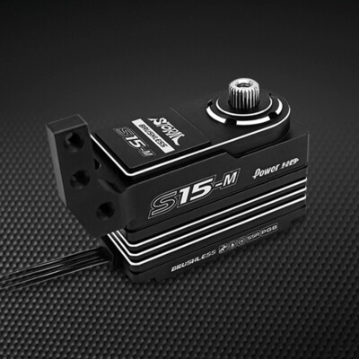 NEW POWER HD S15-M Brushless Motor 229.1 oz / 0.050 Titanium & Steel Gear Servo