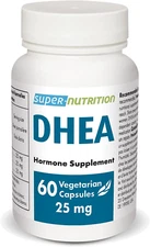 Supersmart DHEA 25Mg, Non-Gmo & Gluten Free - 60 Vegetarian Capsules