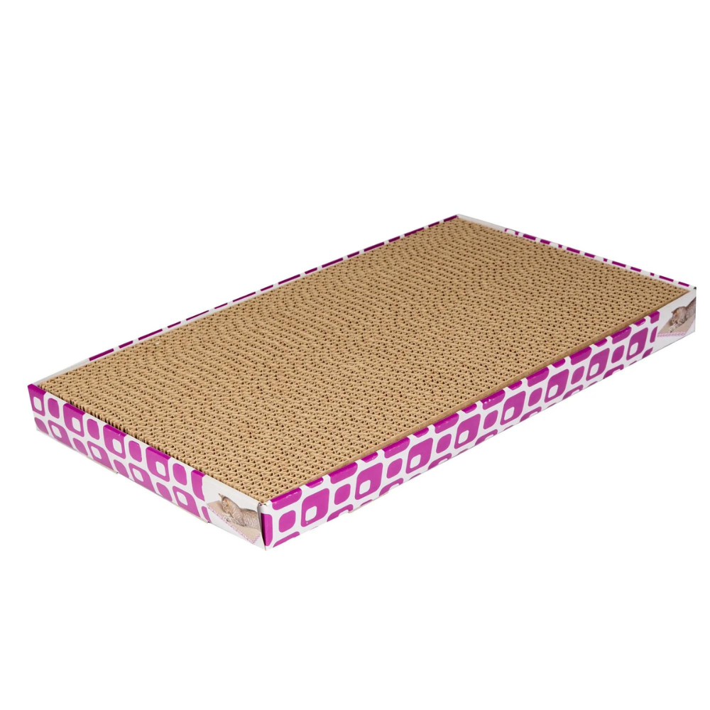 Vibrant Life XL Cat Corrugate Scratcher Pad, Durable Cat