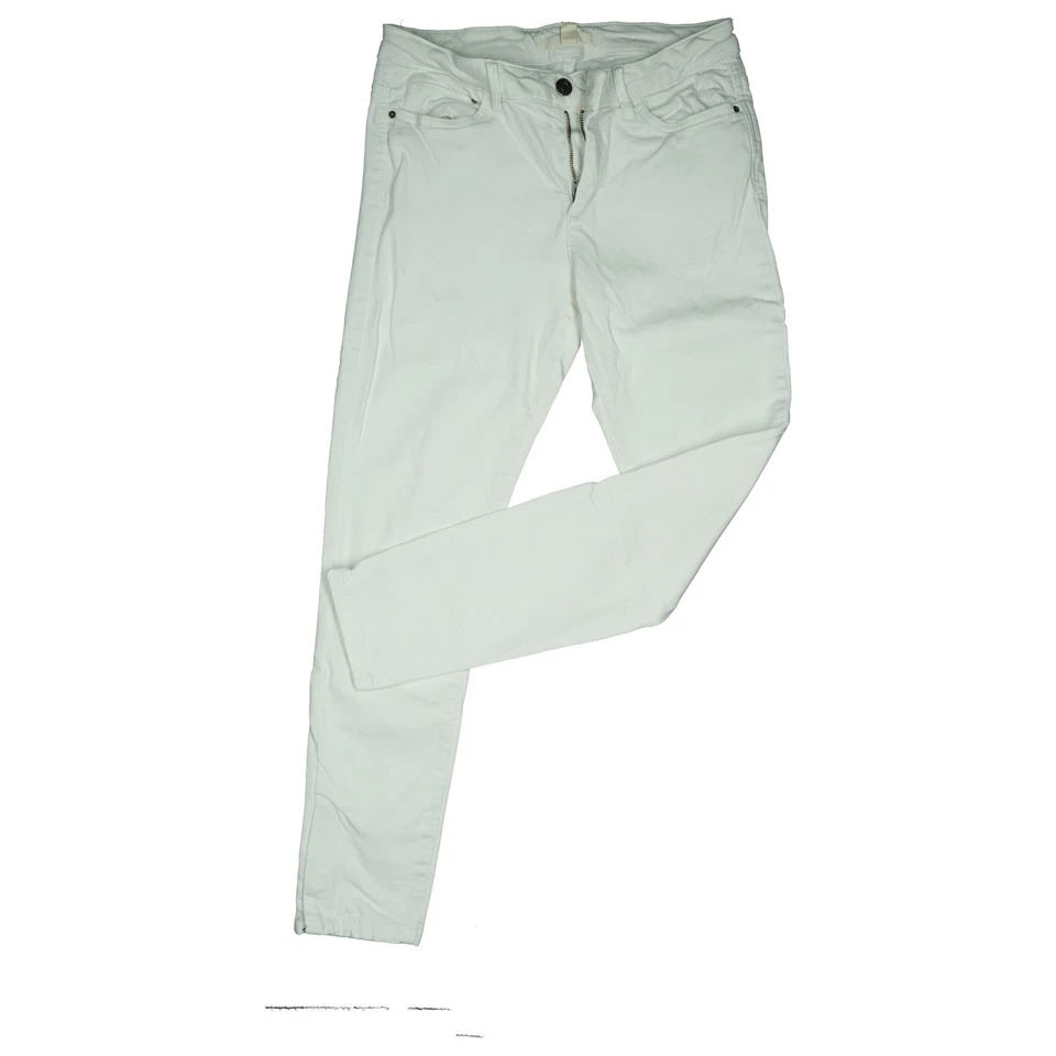 Esprit 36 Jeans Hose weiß Damen 7/8 ankle Skinny Stretch Slim F. Leg Praxis W28 - Bild 2 von 4
