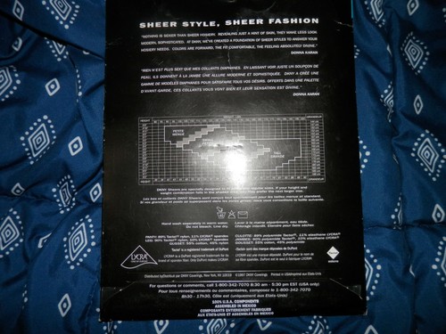 DKNY Sheers Style 142 Control Top Pantyhose Size Petite Color Porcelain NIP - Picture 2 of 4