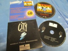 2 CD ,City Men / Weihnachten + We Will Rock You , Schwarzkopf & Henkel  Werbung