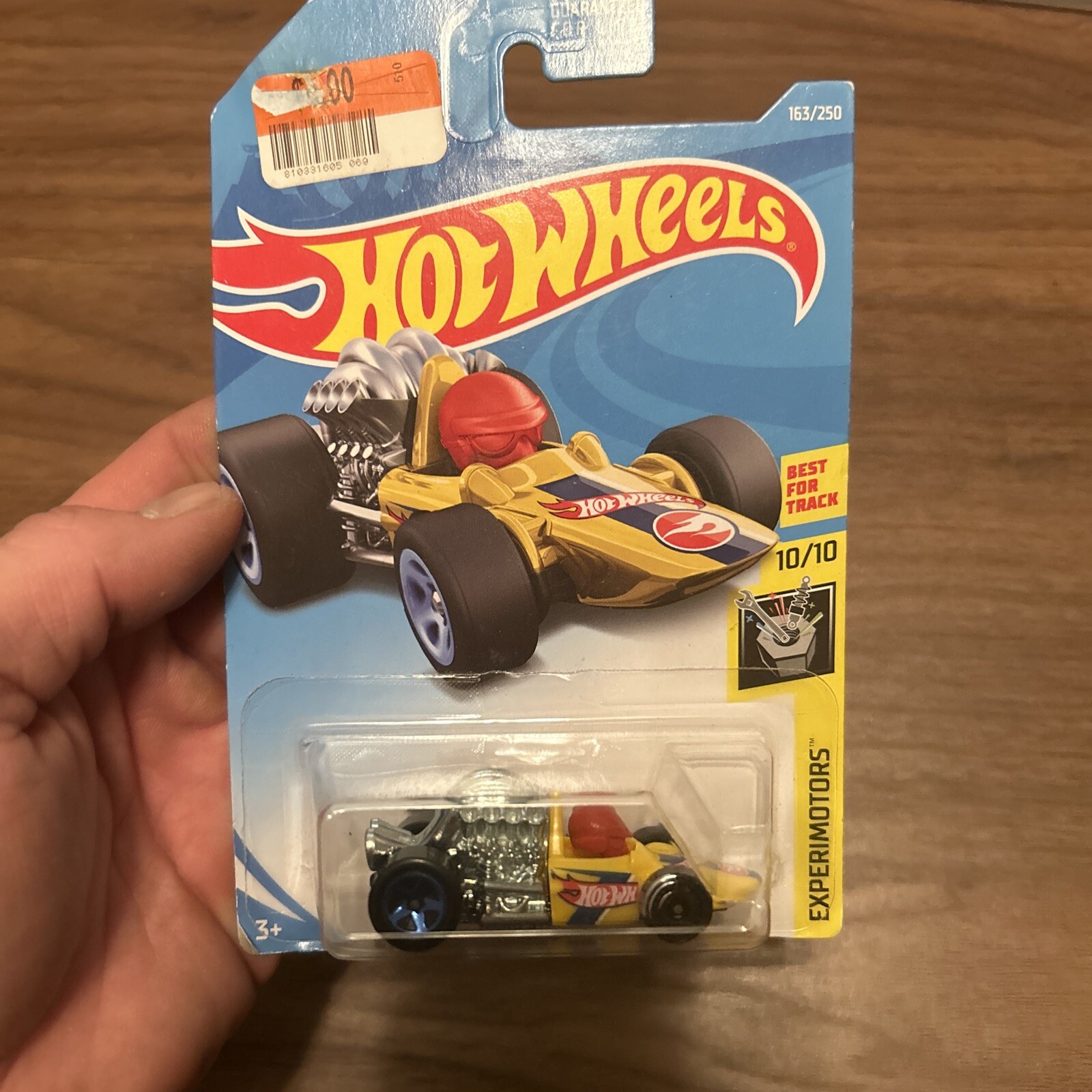 Hot Wheels 2019 HEAD STARTER Experimotors 10/10 163/250 Treasure Hunt 