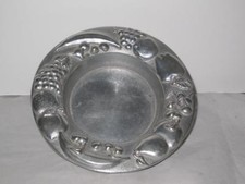 Wilton Armetale Fruit Garden Wine Bottle Coaster Great Gift