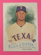 2016 Topps, Allen & Ginter's, Texas Rangers - ANDREW FAULKNER (RC)