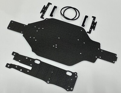 XTREME RACING KYOSHO OPTIMA MID 2022 CARBON FIBER SWB ''SHORTY PACK'' CHASSIS 