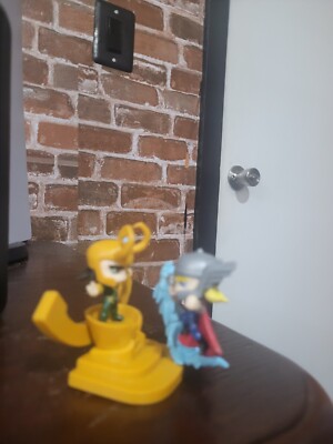 Thor vs Loki Mini-Figure Set Loot Crate Marvel Collectors Series Phat Mojo