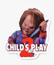 Child's Play Chucky Horror Waterproof Vinyl Sticker