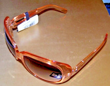 LIZ CO. CLAIBORNE Sunglasses - TRANSLUCENT FRAMES W/BROWN LENSES 100 UV NWT