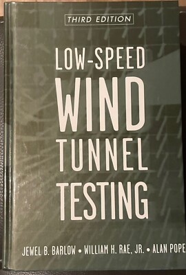 LOW-SPEED WINDKANAL TESTING 3. Auflage