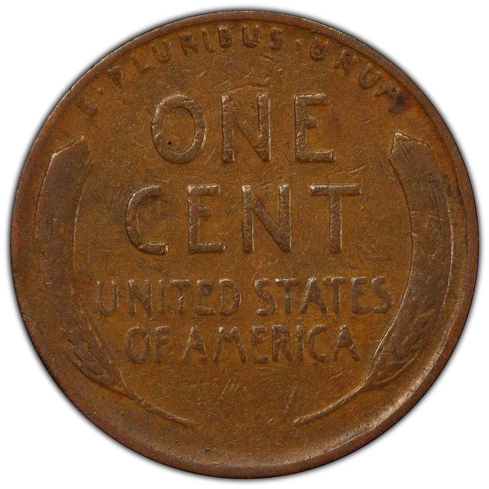 1942 Lincoln Cent Mint Error PCGS VF30 Obv Lamination with Planchet Strip 1C - Image 3 of 4