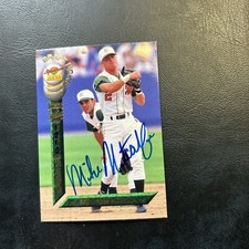B10 Signature Rookies Draft Picks 1994 Autograph #63 Might Metcalfe Los Angeles