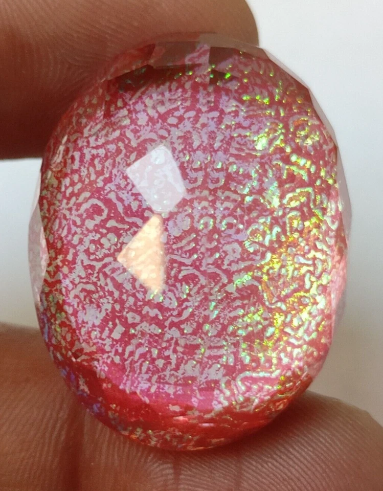 83.75 Ct. Large Monarch Fire Opel Oval Cut Loose Gemstone for Ring & Pendant - Image 4 of 4