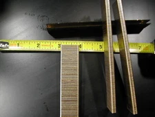 18 gauge 1/4" Narrow Crown Staples 5000/bx Galvanized Chisel Point 7/8" long