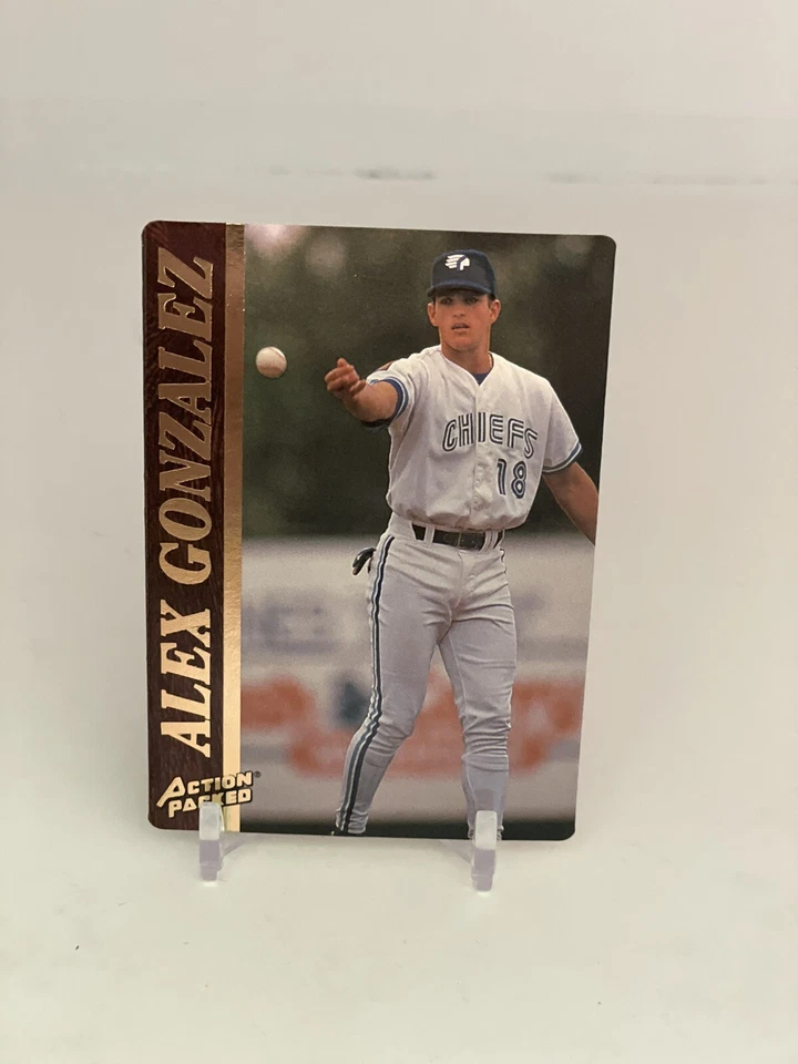 1995 Action Packed Minor League Alex Gonzalez #11 RC - Image 3 of 4