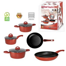Imperdibile batteria pentole padelle aeternum bialetti piani ad induzione 8 pz
