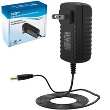 HQRP AC Power Adapter for A D LifeSource Blood Pressure Monitors, TB181 TB233