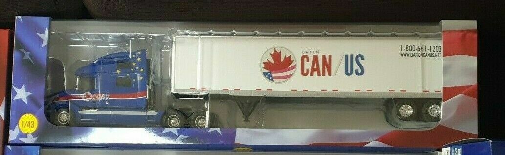 ダイキャストプロモーション　Volvo VNL670 Truck VOLVO VN 670 1996 1:43 New in Box diecast model semi