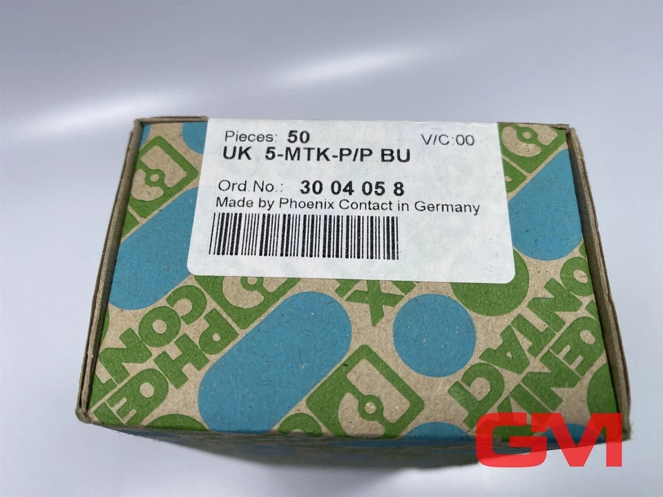VPE 50x Phoenix Contact Messertrennklemme 3004058 terminal block UK 5-MTK-P/P BU - Bild 2 von 4