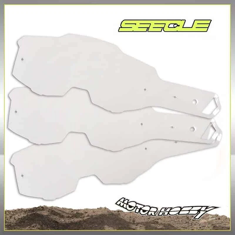 50 PEZZI TEAR OFF SEECLE COMPATIBILI OCCHIALI 100% ARMEGA