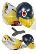 Crazy Duck the Original Tin Toy